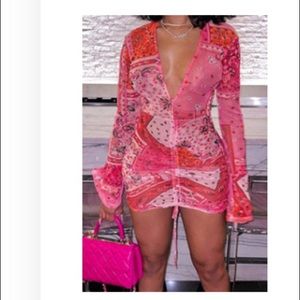 Plus size bodycon mini dress